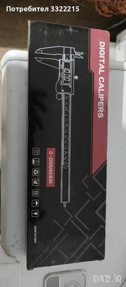 Електронен шублер от неръждаема стомана , снимка 1