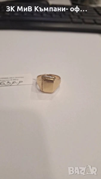Златен Пръстен 9.06гр 05998-25, снимка 1