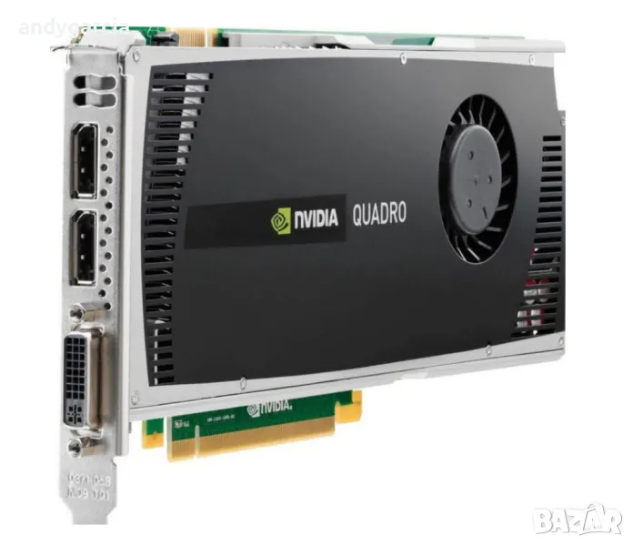  Nvidia Quadro FX 3800 GPU 1GB GDDR3 видеокарта , снимка 1