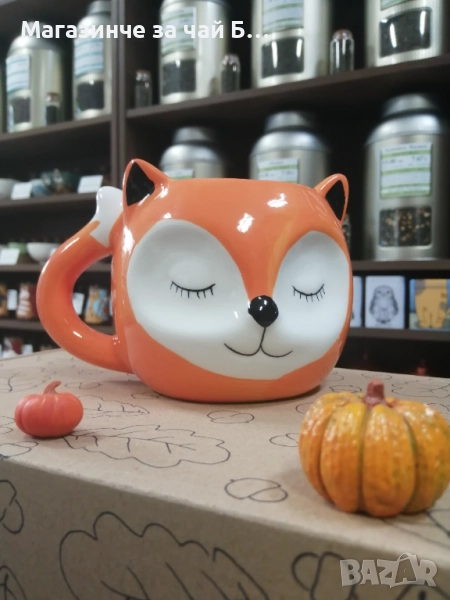 Чаша, лисица, снимка 1