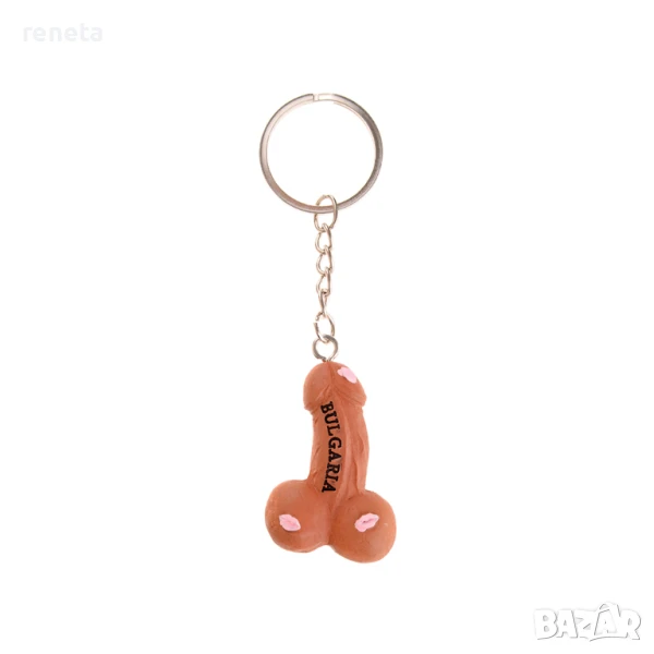 Ключодържател Пенис, Керамика, 4.5 см, снимка 1