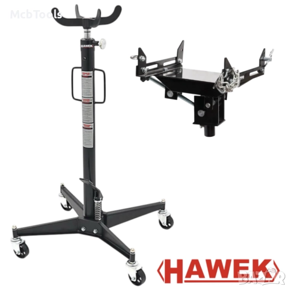 Крик за скоростни кутии 0.5 тона 111 – 195 см + Адаптер HAWEK, снимка 1