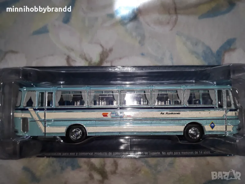 Setra Seida- Чавдар 11м4 Autobus Pullman 1.43  scale Ixo - Salvat , снимка 1