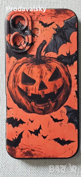iphone 16 калъф кейс есен тикви pumpkin Halloween, снимка 1
