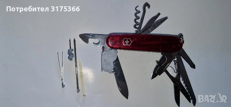 Ново швейцарско ножче Victorinox със светлина 2024 Huntsman lite, снимка 1