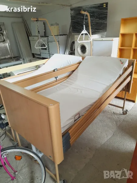 Болнично Легло с Матрак-BURMEIER-внос от Германия!КАТО НОВО!, снимка 1