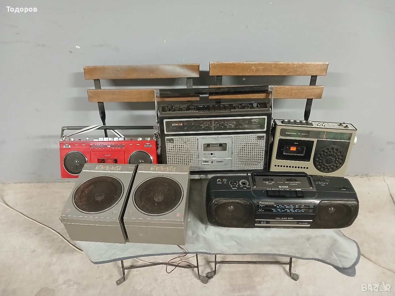Sencor, Panasonic и др. ретро радиокасетофони, снимка 1