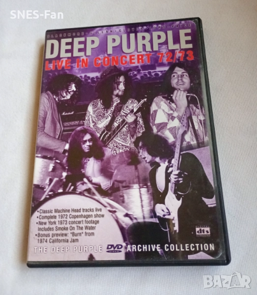 Deep Purple - Live in Concert 1972-1973, снимка 1