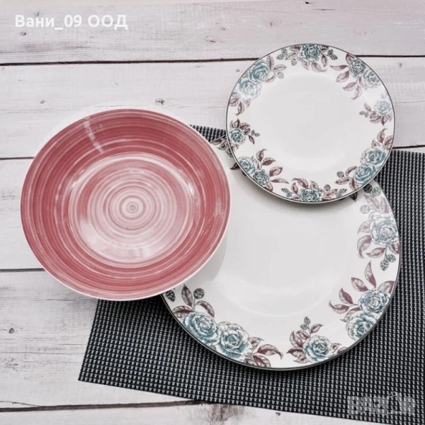 Сервиз за хранене "Винтидж рози", снимка 1