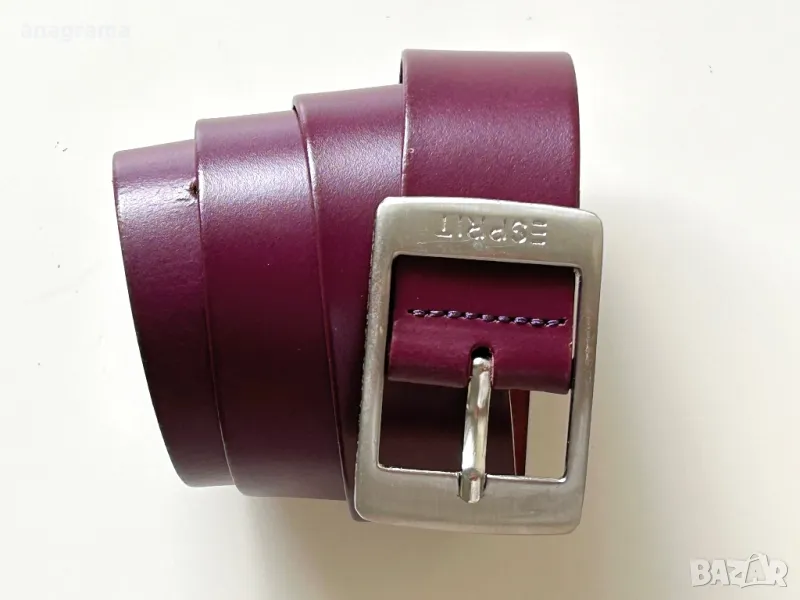 Esprit leather belt кожен широк колан в перфектно състояние , снимка 1