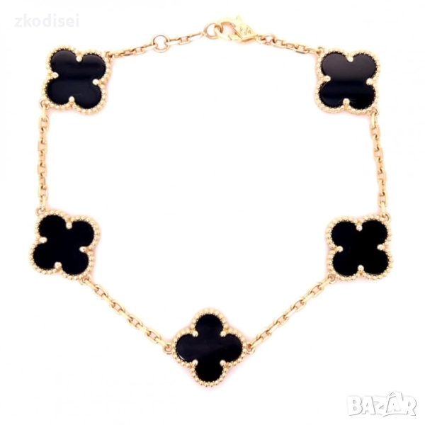 Златна мъжка гривна Van Cleef 10,05гр. 20,8см. 14кр. проба:585 модел:33694-2, снимка 1