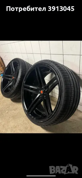 Джанти с гуми 22” цола за Audi RS6, Mercedes, Bmw, Porsche, снимка 1