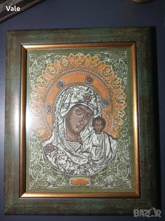 Гоблен „Казанската Мадона“, снимка 1