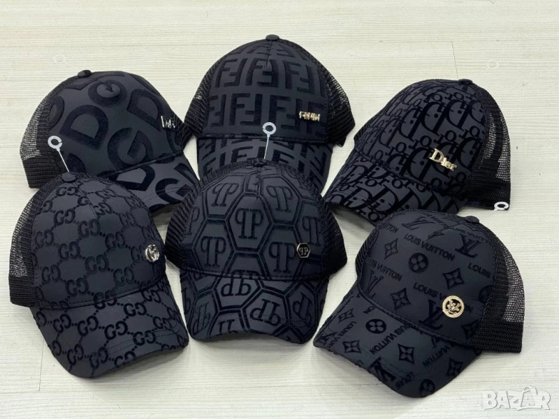 шапки с козирка gucci calvin klein louis vuitton versace dior , снимка 1