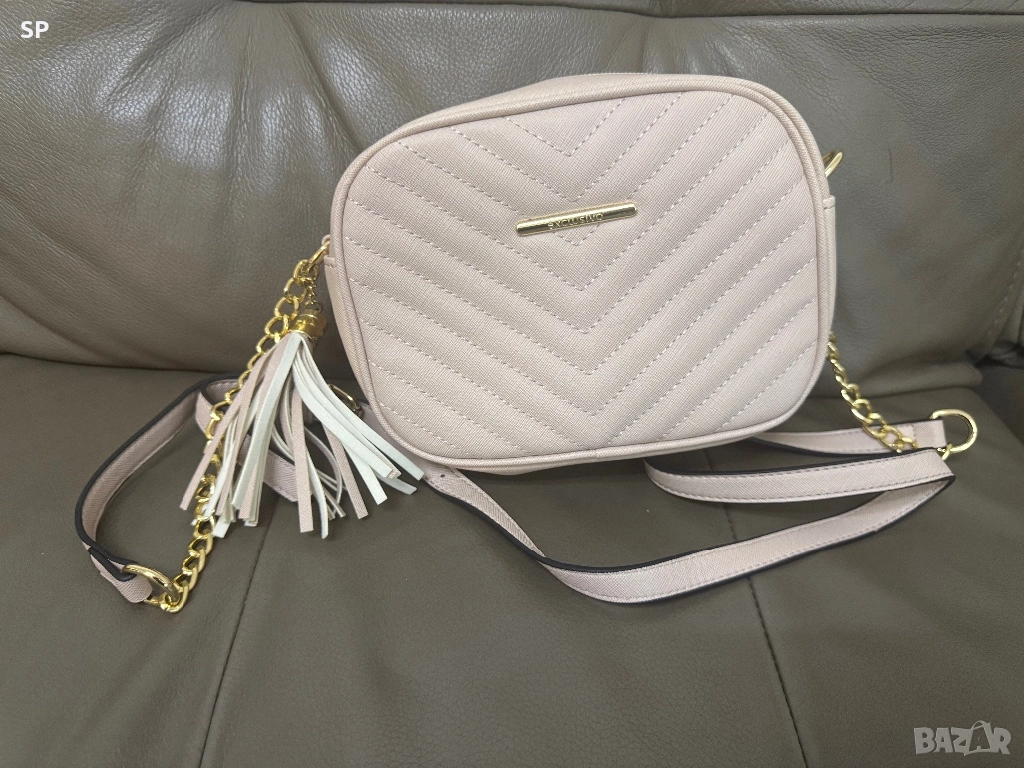 Нова чанта цвят пудра, снимка 1