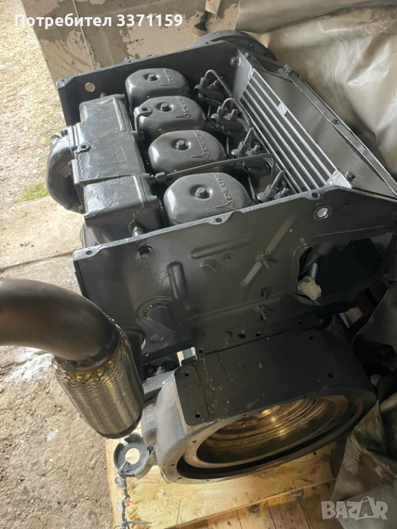Двигател Deutz F4L912/913 4 цилиндров с въздушно охлаждане, снимка 1