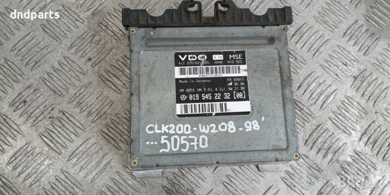 Компютър Mercedes CLK200 W208 1998г. 0195452232, снимка 1