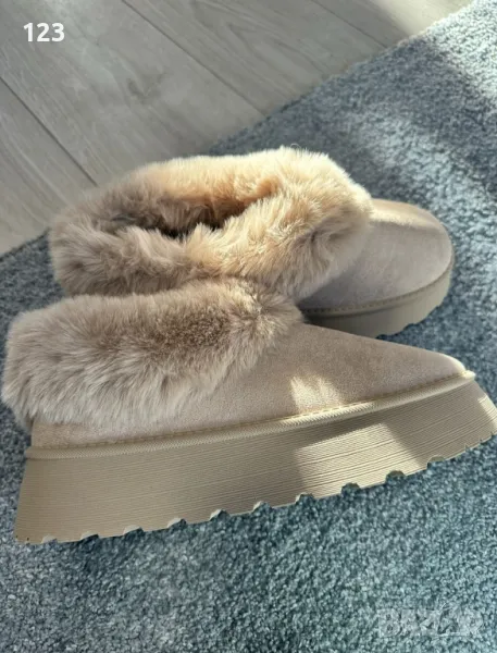 Боти с пух тип ugg, снимка 1