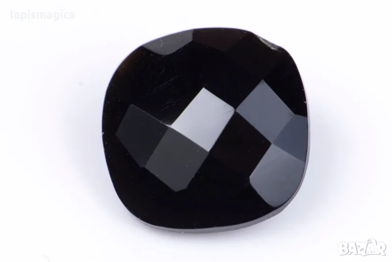 Опушен кварц 3.07ct cushion шлифовка №14, снимка 1