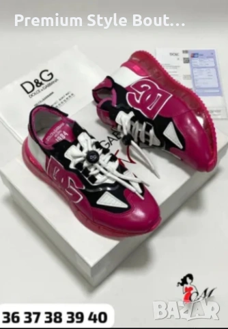 дамски маратонки dolce gabbana , снимка 2 - Маратонки - 53664673
