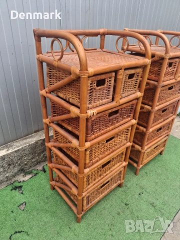  Ратанови шкафове, снимка 2 - Шкафове - 54208165