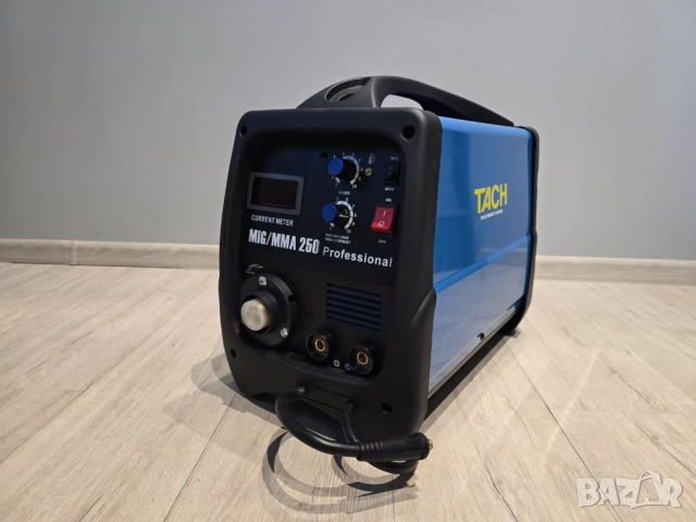 КОМЛЕКТ 250А МАХ Телоподаващо + Електрожен Инверторно С ЕВРОБУКСА с дисплей, снимка 4 - Други машини и части - 52550223