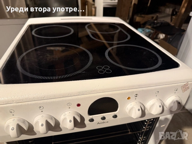 Тясна готварска печка Amica, снимка 2 - Печки, фурни - 54190656