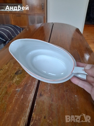 Стара порцеланова сосиера #9, снимка 6 - Други ценни предмети - 52100973