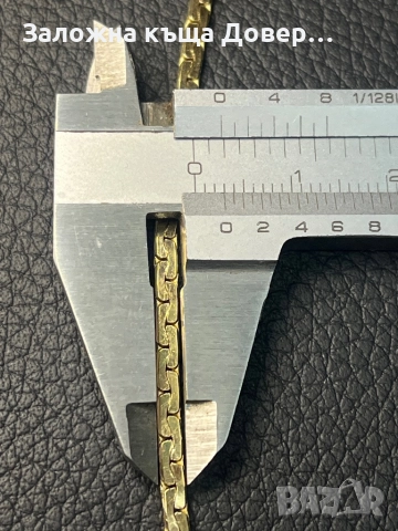 Златен Ланец житен клас синджир  златно ланче 14 к 585 gold zlato zlatni lanec lance , снимка 7 - Колиета, медальони, синджири - 51840190