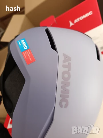 Ски каска ATOMIC Four Amid - Лавандулово - Размер S / 51-55 см, снимка 10 - Спортна екипировка - 50886652