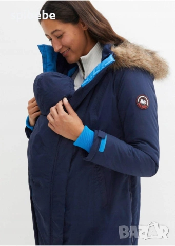 Ново зимно яке за бременни и бебеносене Bonprix, размери  46 XL и 48 ХXL