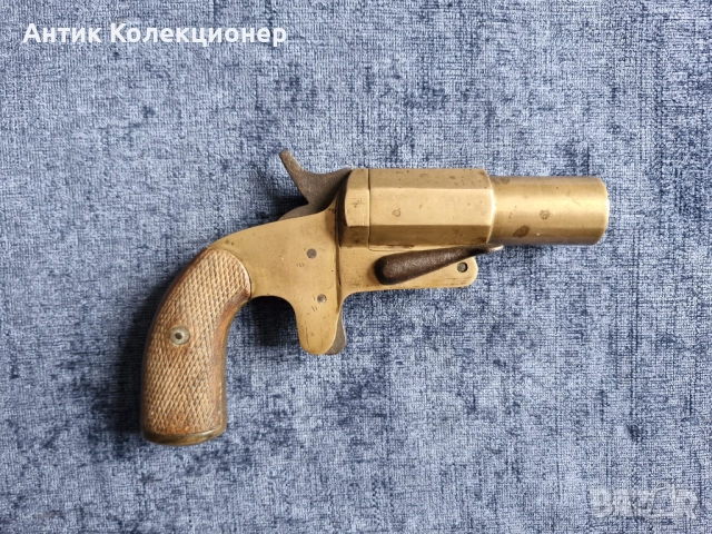 Сигнален Пистолет, Военоморски. Франция WWI период., снимка 3 - Антикварни и старинни предмети - 52080241