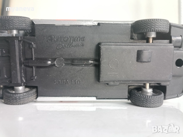 “Lada 110" , умален , метален модел на легендарния автомобил. , снимка 7 - Коли, камиони, мотори, писти - 52236620