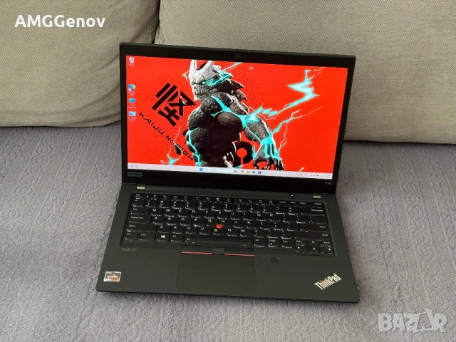 14’FHD IPS Touch/Ryzen 7 Pro-5850u/32GB Ram/Thinkpad P14s g2/Radeon4GB, снимка 2 - Лаптопи за работа - 53456346