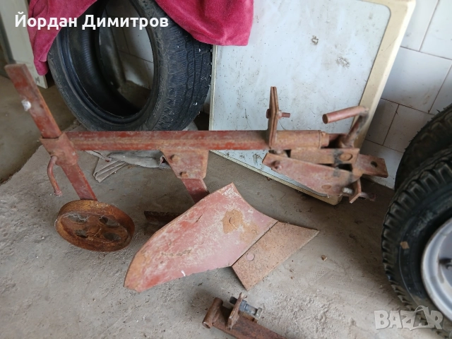 ПЛУГ ЗА ПЛОВДИВСКИ МОТОБЛОК ОРИГИНАЛЕН , снимка 3 - Селскостопанска техника - 52719588