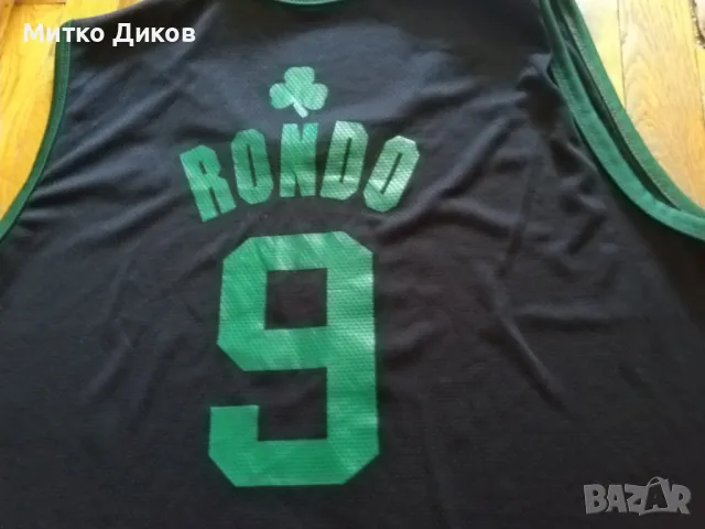 Rajon Rondo #9 Boston Celtics NBA баскетболна тениска размер ХЛ реален, снимка 8 - Баскетбол - 49911040
