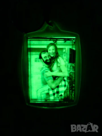 Светещ ключодържател снимка, кола, номер