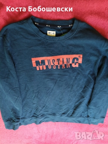 Mustang, мъжка блуза, 3XL Нова, ватирана!, снимка 2 - Спортни дрехи, екипи - 51688692