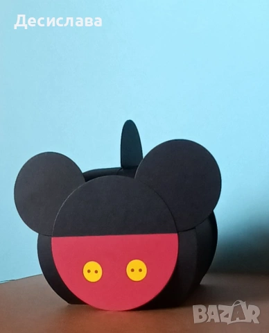 Големи кутии-кошнички Мики/Мини Маус , снимка 3 - Декорация за дома - 53029474