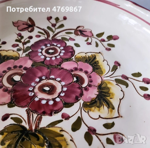 Керамичен поднос, снимка 2 - Други стоки за дома - 53971992