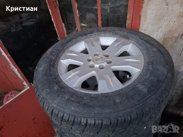 Оригинални алуминиеви джанти 17 цола за нисан навара