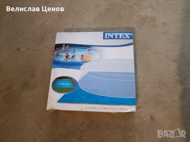 Надуваем басейн комплект с подложка и покривало, снимка 6 - Басейни и аксесоари - 45389492
