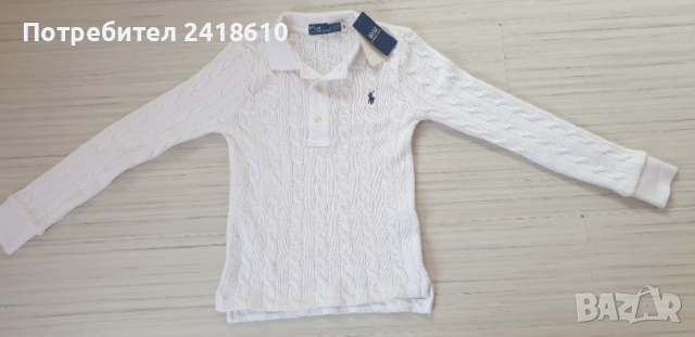 POLO Ralph Lauren Cable Pima Cotton  Size S  НОВО!  ОРИГИНАЛ! Дамски Пуловер!, снимка 14 - Блузи с дълъг ръкав и пуловери - 52547431