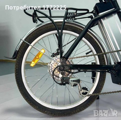 Сгъваем електрически велосипед, снимка 7 - Велосипеди - 46388598