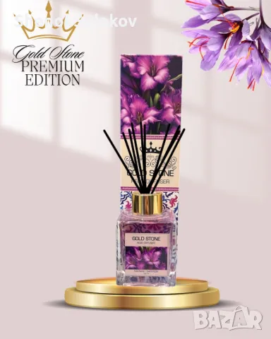 Ароматизатори за дома - Gold Stone - Premium Reed Diffuser, снимка 3 - Ароматизатори - 48496524