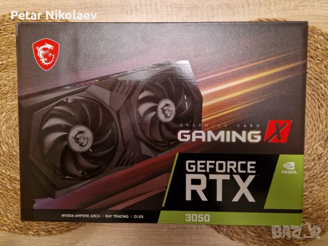 MSI Gaming X GeForce RTX 3050 8GB , снимка 4 - Видеокарти - 48977918