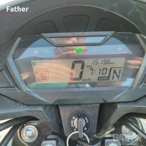 Honda CBF 125  2020г. , снимка 14 - Мотоциклети и мототехника - 50515159