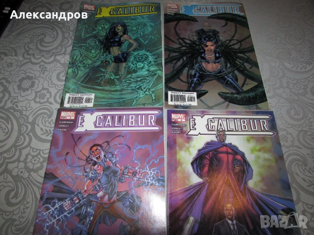 Комикси Spirit i Excalibur , снимка 3 - Списания и комикси - 53231889