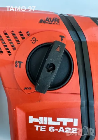 Hilti TE 6-A22 AVR - Акумулаторен перфоратор 22V перфектен!, снимка 3 - Други инструменти - 48101401