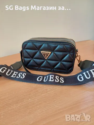 Дамска чанта Guess чанта през рамо стилна чанта код 133, снимка 3 - Чанти - 47415619